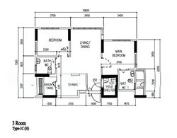 Blk 104A Alkaff Courtview (Toa Payoh), HDB 3 Rooms #538607711